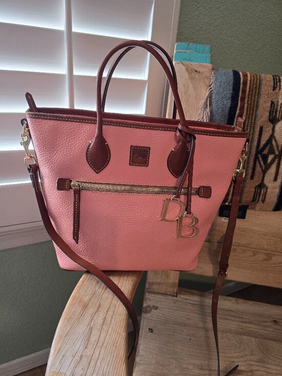 Dooney & Bourke Handbags - Dooney & Bourke Pebble Grain Handle Tote